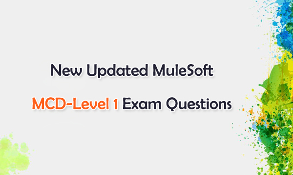 MuleSoft MCPA-Level-1최신업데이트버전인증시험자료 - MCPA-Level-1시험대비, MCPA-Level-1퍼펙트덤프데모문제다운