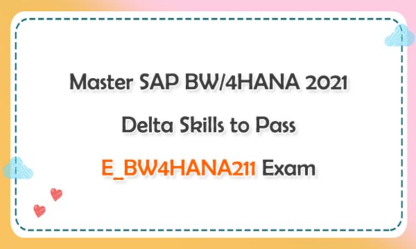 E_BW4HANA211인증덤프샘플다운로드 & SAP E_BW4HANA211최신덤프데모 - E_BW4HANA211최신덤프자료