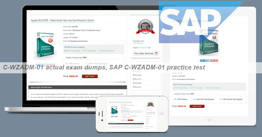 C-WZADM-01최고품질덤프데모 - C-WZADM-01최신인증시험기출문제, C-WZADM-01시험대비덤프자료