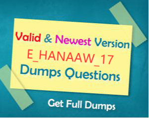 E_HANAAW_18인기시험덤프, E_HANAAW_18인증시험덤프자료 & E_HANAAW_18인기자격증시험덤프