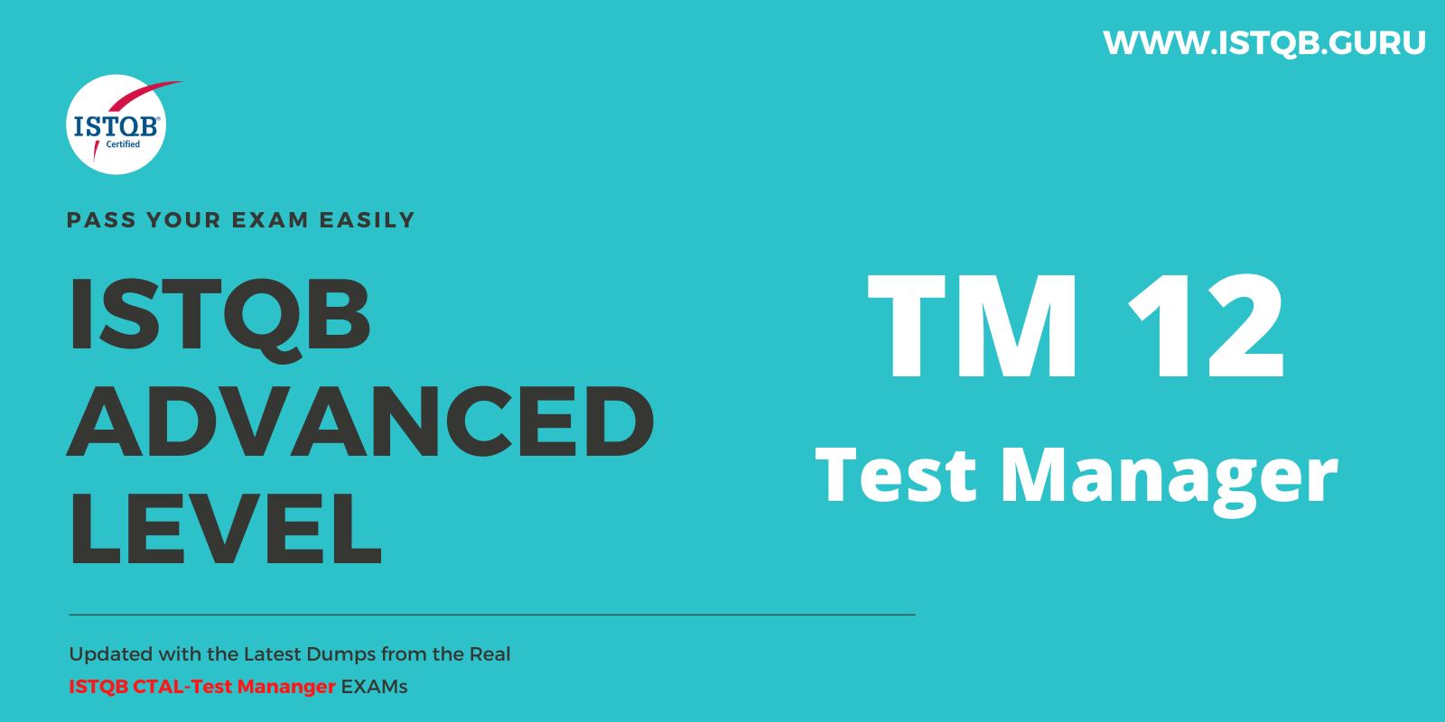 CTAL-TM_Syll2012유효한인증덤프 - CTAL-TM_Syll2012합격보장가능공부자료, ISTQB Certified Tester Advanced Level - Test Manager [Syllabus 2012]최고품질인증시험기출자료