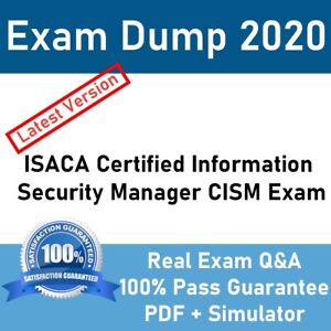 ISACA CISM시험덤프자료 & CISM최신업데이트버전인증시험자료 - CISM최신인증시험덤프데모