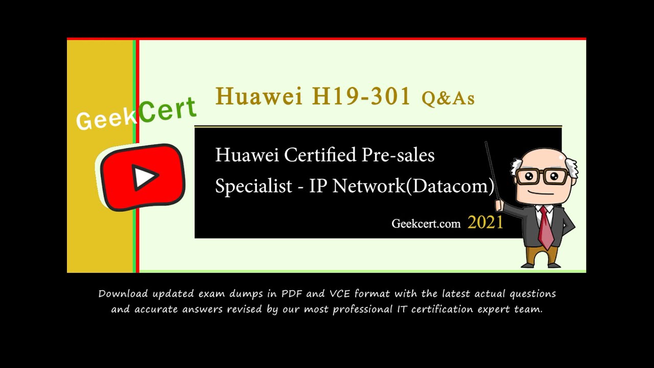 H19-301_V3.0인증시험공부자료, H19-301_V3.0덤프문제 & HCSA-Presales-IP Network Certification V3.0퍼펙트덤프데모문제보기