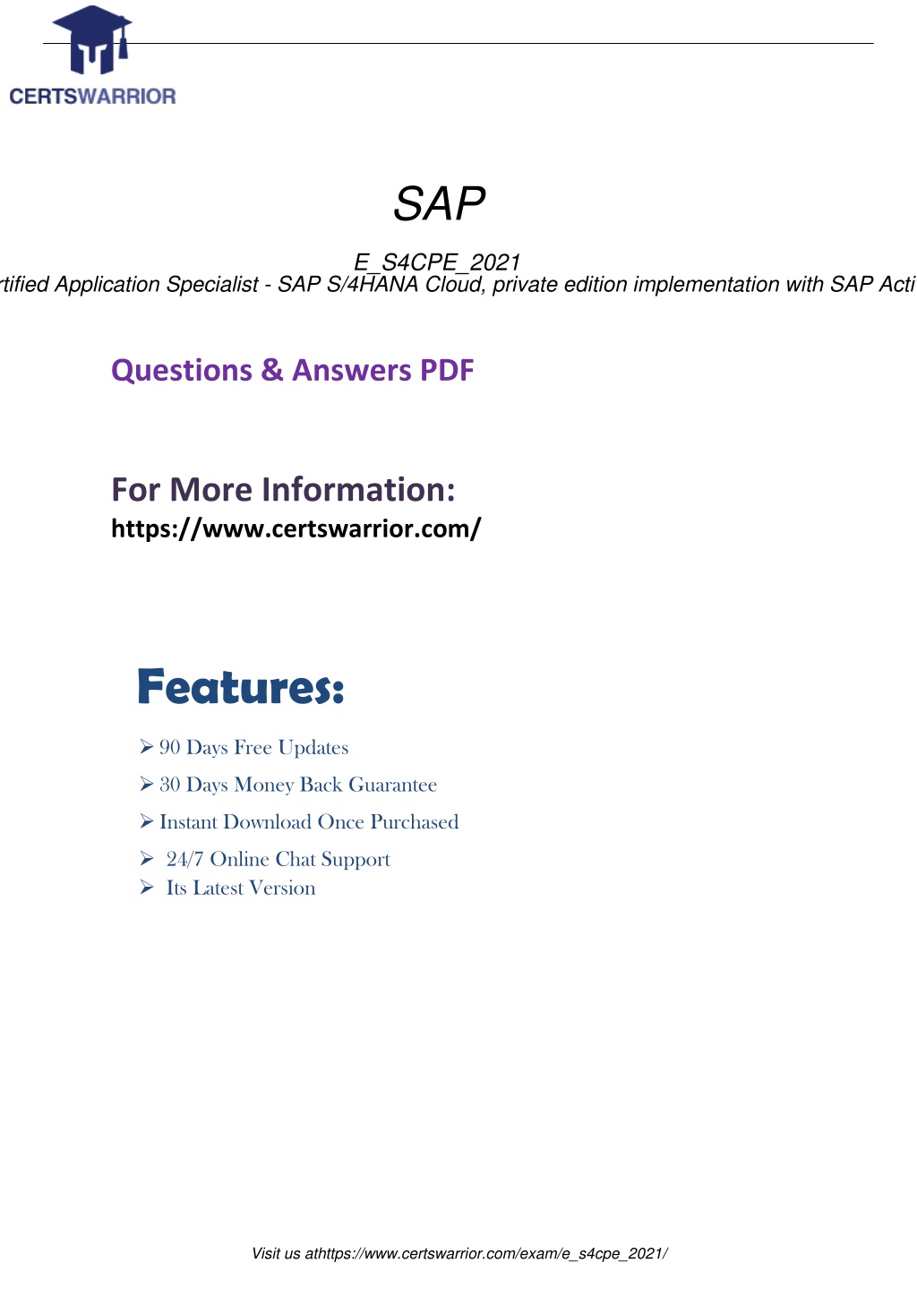 2025 E-S4CPE-2023최고덤프데모 - E-S4CPE-2023인기자격증덤프공부문제, SAP Certified Application Specialist - SAP S/4HANA Cloud, private edition implementation with SAP Activate시험덤프공부