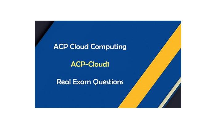 2024 ACP-Cloud1関連資料 & ACP-Cloud1無料ダウンロード、ACP Cloud Computing Professional資格トレーニング