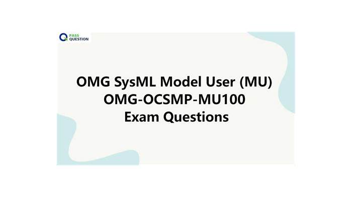 OMG-OCSMP-MU100受験練習参考書 & OMG-OCSMP-MU100出題内容、OMG-OCSMP-MU100基礎訓練