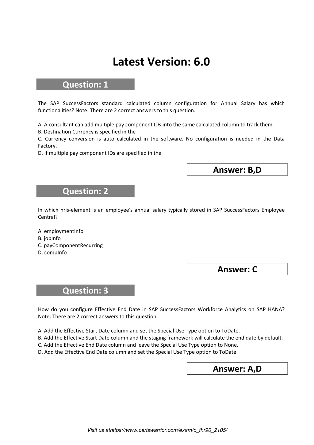 C-THR96-2205 Examsfragen & SAP C-THR96-2205 Testengine - C-THR96-2205 Lernhilfe