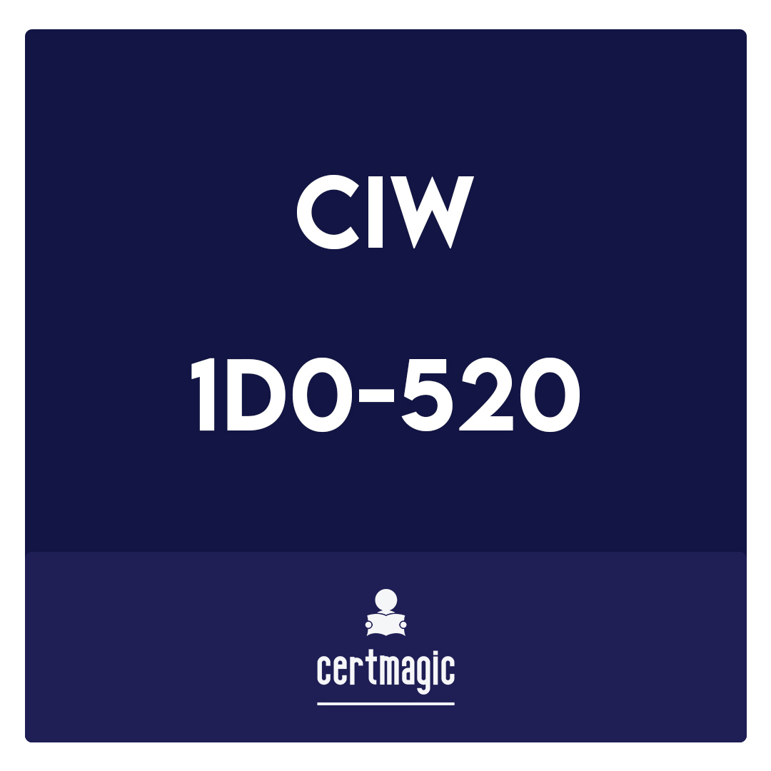 CIW 1D0-622 Deutsch Prüfung, 1D0-622 Zertifizierungsprüfung