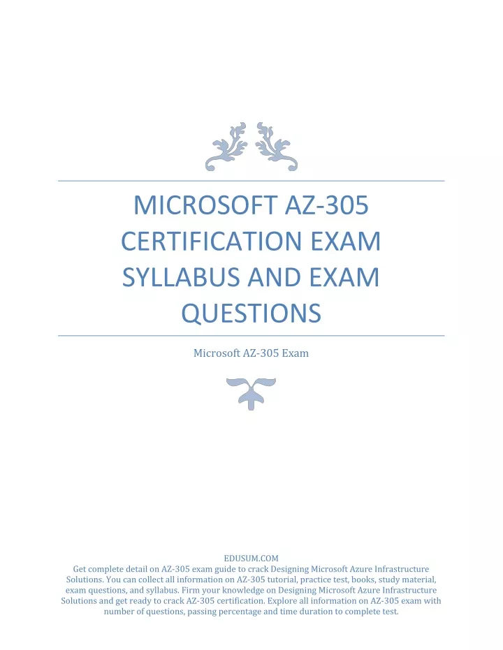 AZ-305 Online Test - AZ-305 Prüfung, AZ-305 Tests