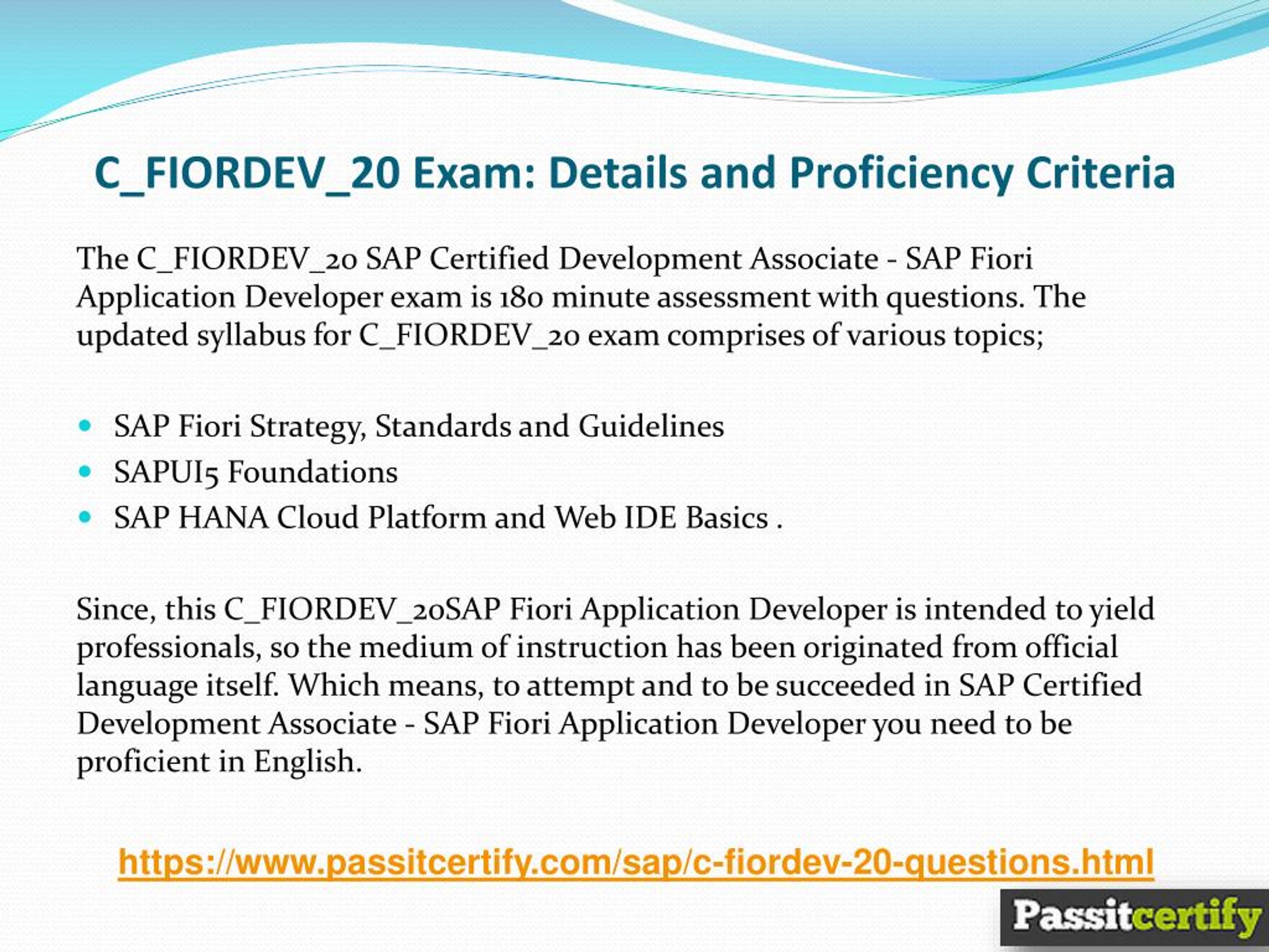 C_FIORDEV_22 Zertifizierung, C_FIORDEV_22 Übungsmaterialien & C_FIORDEV_22 Online Prüfung