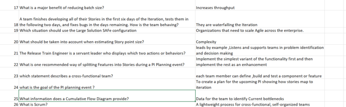 SAFe-RTE Testfagen - Scaled Agile SAFe-RTE Unterlage, SAFe-RTE Simulationsfragen