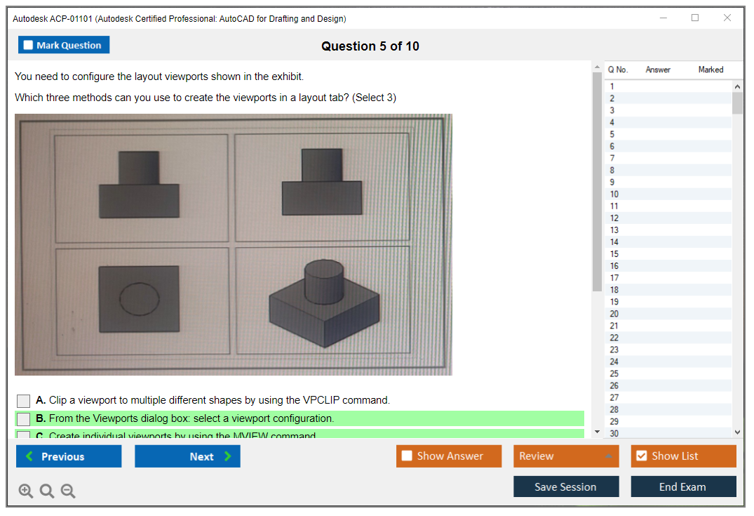 Autodesk ACP-01101 Quizfragen Und Antworten, ACP-01101 Simulationsfragen