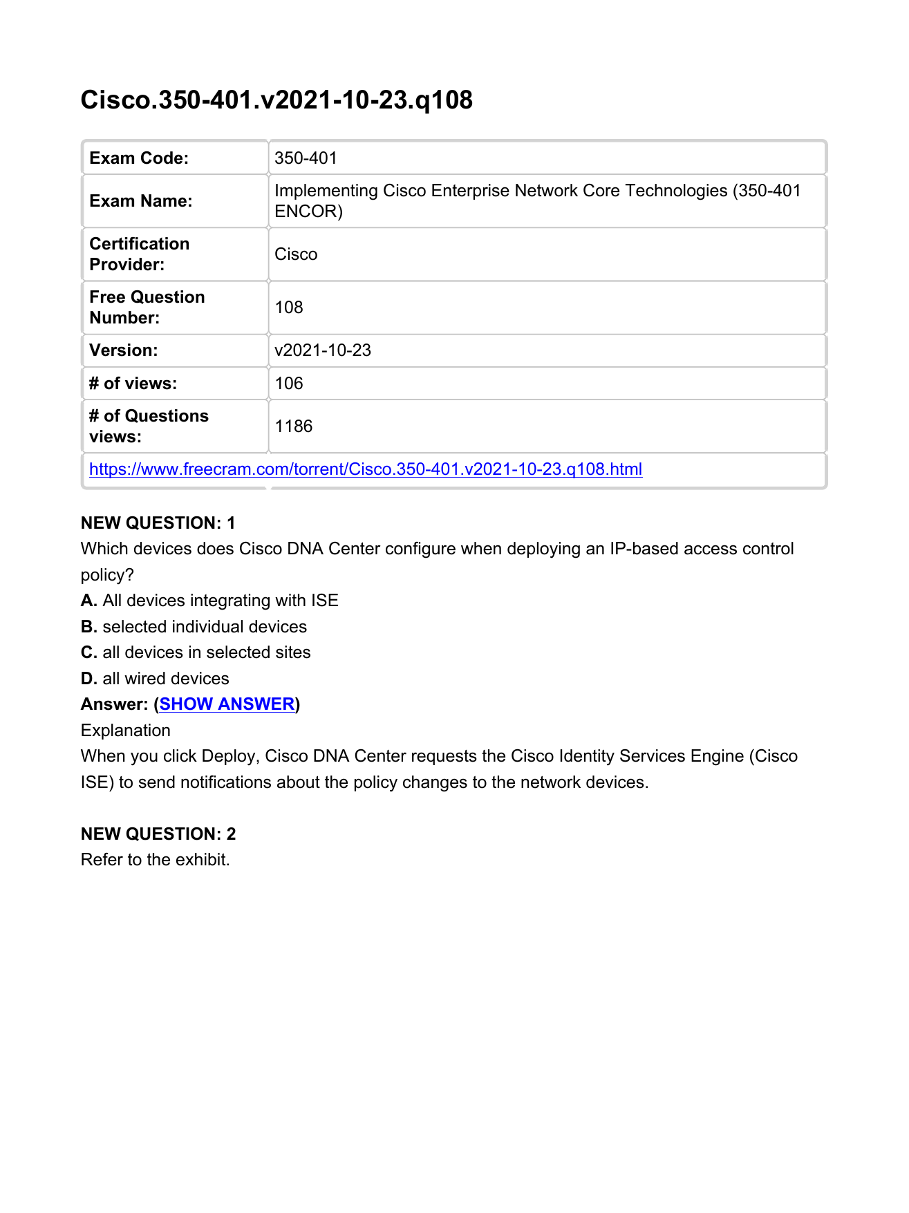 350-401 Exam & 350-401 Unterlage - 350-401 Dumps