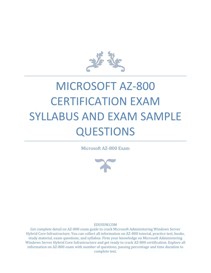 AZ-800 Exam Fragen, Microsoft AZ-800 Testengine & AZ-800 Prüfungs-Guide