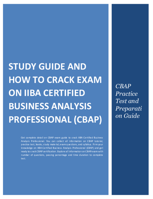 CBAP Prüfungsfrage, CBAP Buch & CBAP Fragenpool