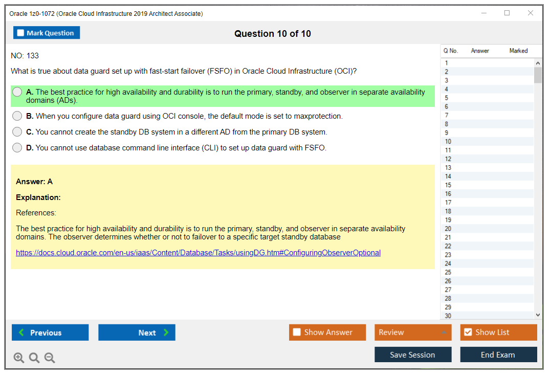 1z0-1049-22 Originale Fragen, 1z0-1049-22 Antworten & 1z0-1049-22 Online Test