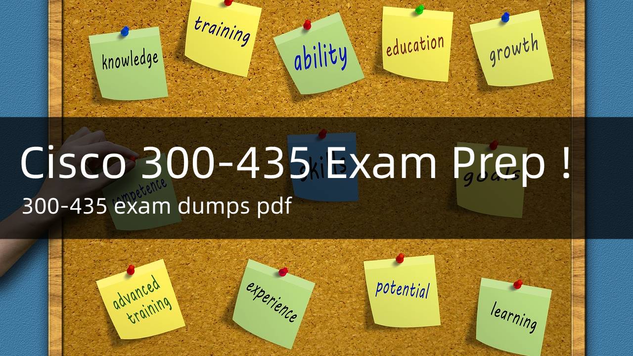 300-435 PDF Testsoftware - Cisco 300-435 Online Test, 300-435 Musterprüfungsfragen