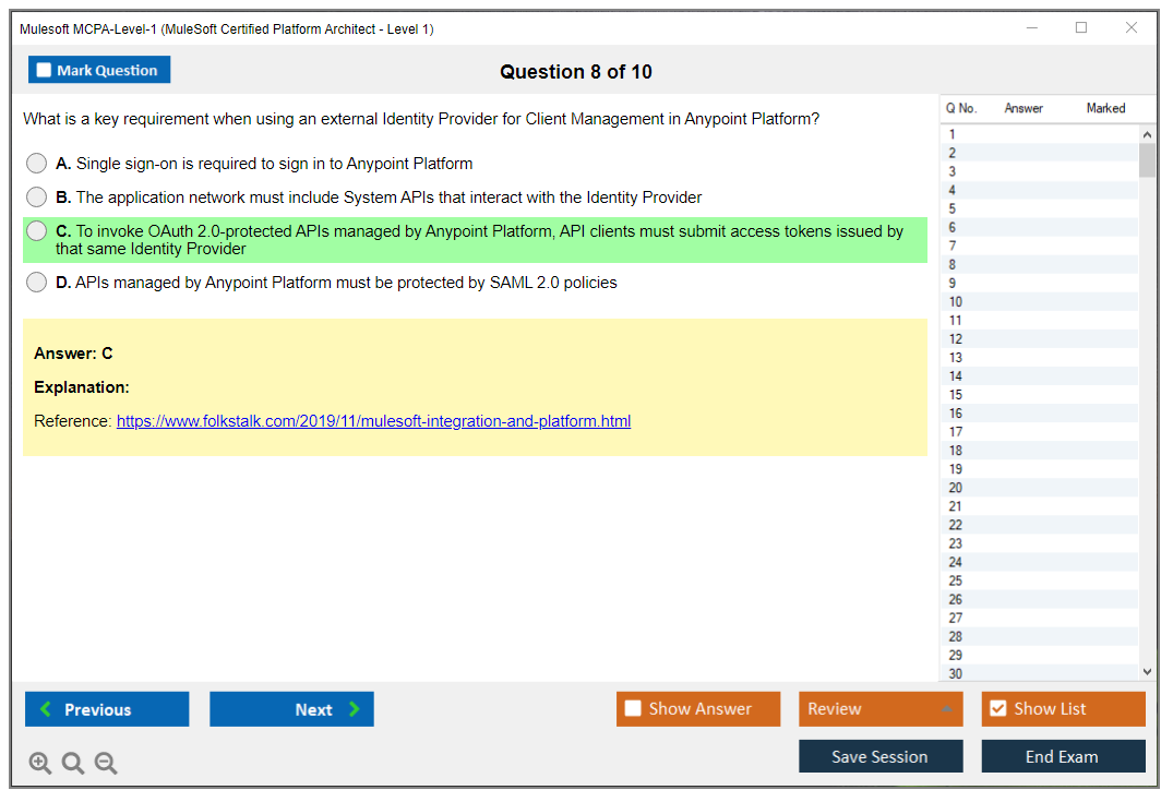 MCPA-Level-1 Originale Fragen & MuleSoft MCPA-Level-1 Zertifikatsfragen