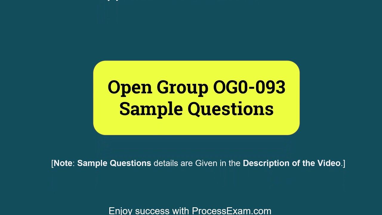 OG0-093 Online Praxisprüfung & The Open Group OG0-093 Übungsmaterialien