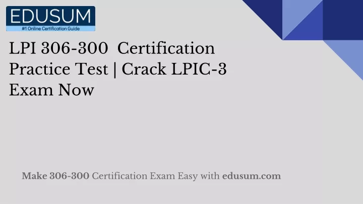 Lpi 300-300 Ausbildungsressourcen & 300-300 Examsfragen