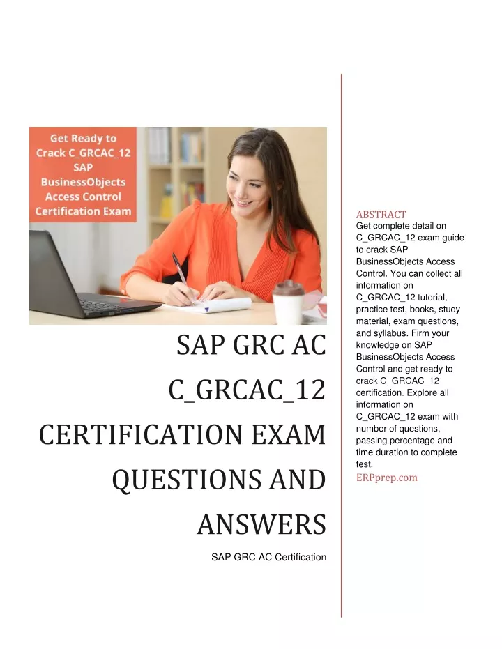 C_GRCAC_13 Online Prüfung, C_GRCAC_13 Prüfungsübungen & Certified Application Associate - SAP Access Control 12.0 Zertifizierungsantworten