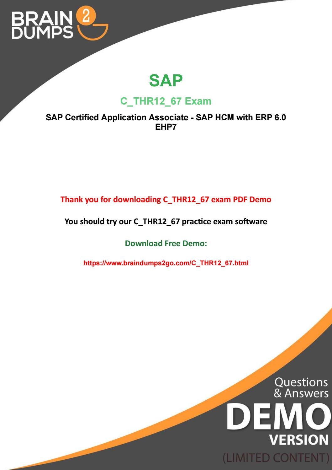 SAP C_THR81_2111 Kostenlos Downloden, C_THR81_2111 Prüfungsaufgaben