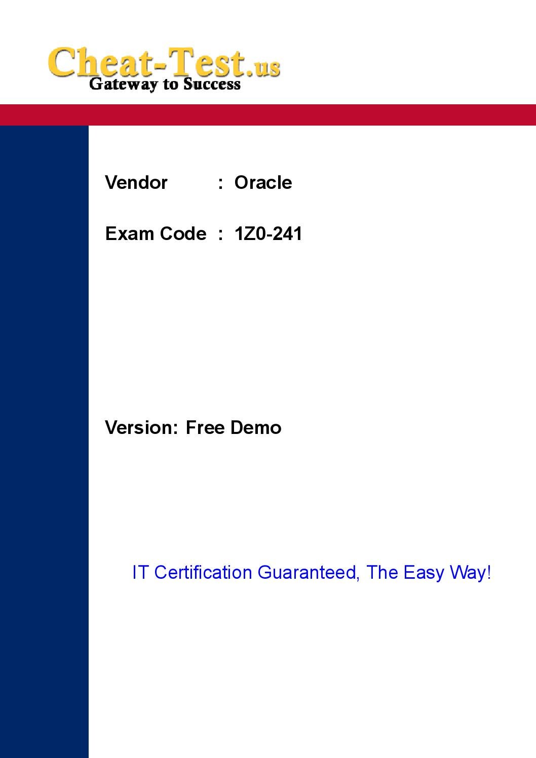 1z0-1105-22 Online Tests, 1z0-1105-22 Online Prüfungen & 1z0-1105-22 Prüfungs-Guide