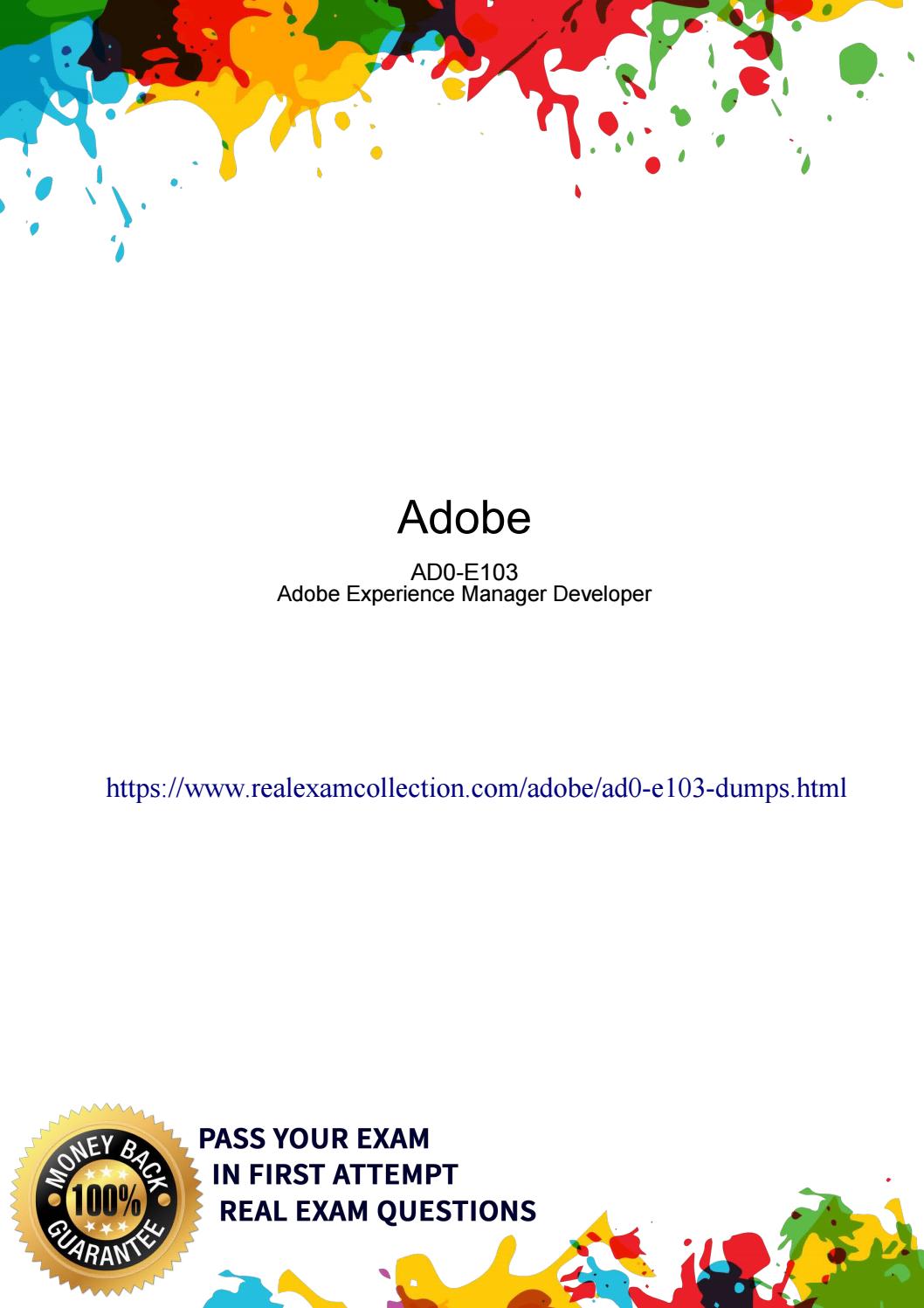 Adobe AD0-E307 Deutsch Prüfungsfragen - AD0-E307 Prüfungsunterlagen