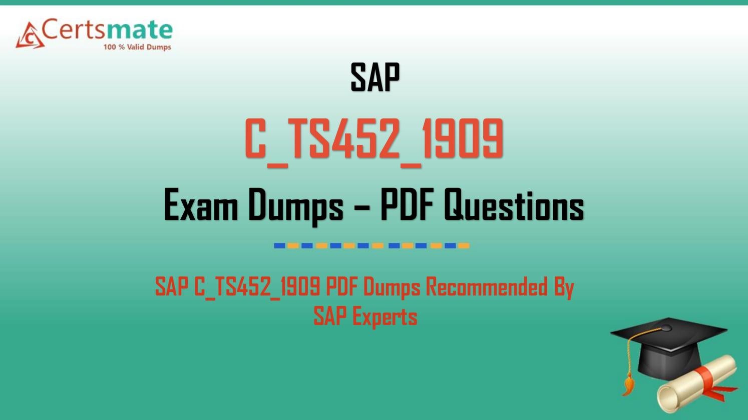 C-TS452-2021 Antworten & SAP C-TS452-2021 Schulungsunterlagen