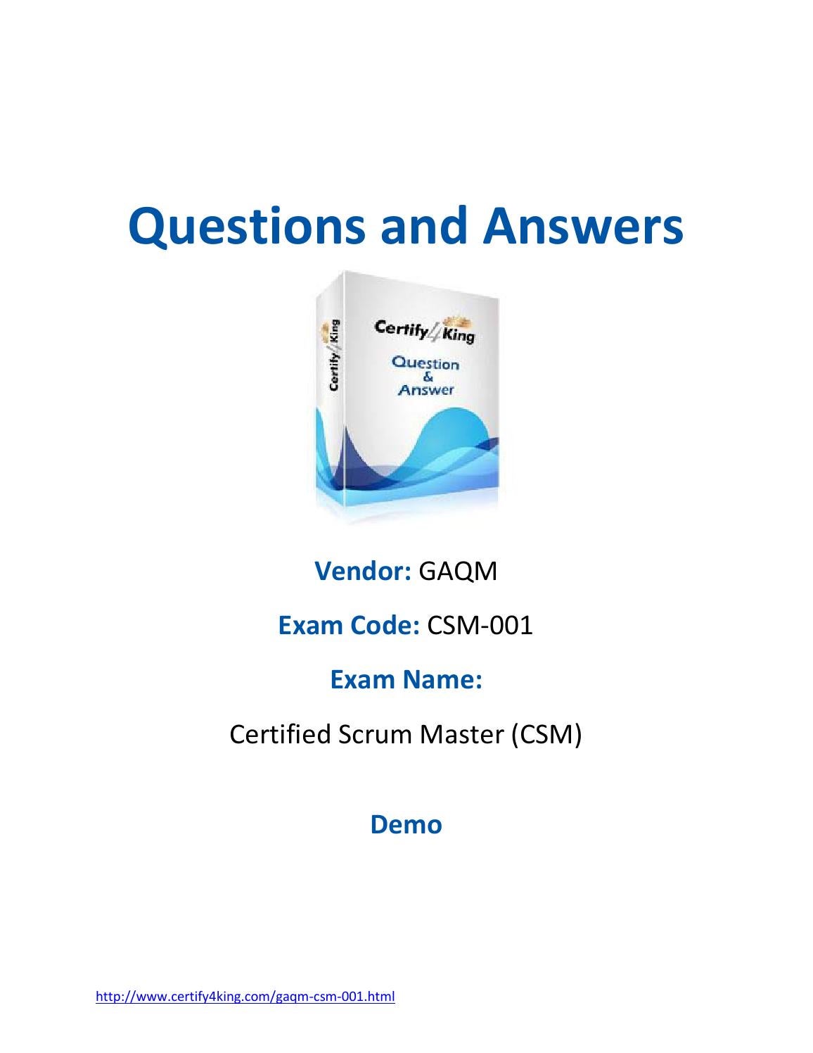 CITM-001 Zertifizierung, CITM-001 Lernhilfe & CITM-001 Echte Fragen