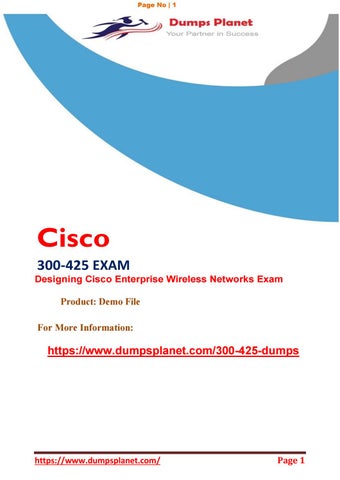 Cisco 300-425 Pruefungssimulationen, 300-425 Deutsche Prüfungsfragen