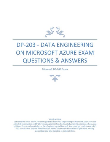 DP-203 Quizfragen Und Antworten & DP-203 Unterlage - DP-203 Probesfragen