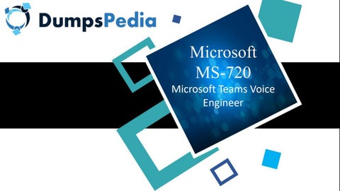 MS-720 Lernhilfe - MS-720 Zertifizierung, Microsoft Teams Voice Engineer Dumps Deutsch