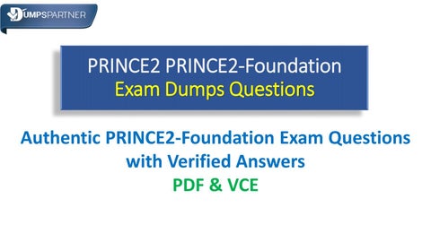 PRINCE2 PRINCE2-Foundation Prüfungsunterlagen, PRINCE2-Foundation Testing Engine