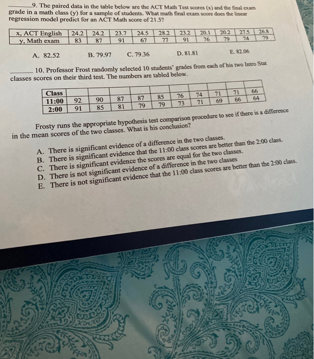 ACT-Math Simulationsfragen - ACT-Math Übungsmaterialien, ACT-Math Echte Fragen