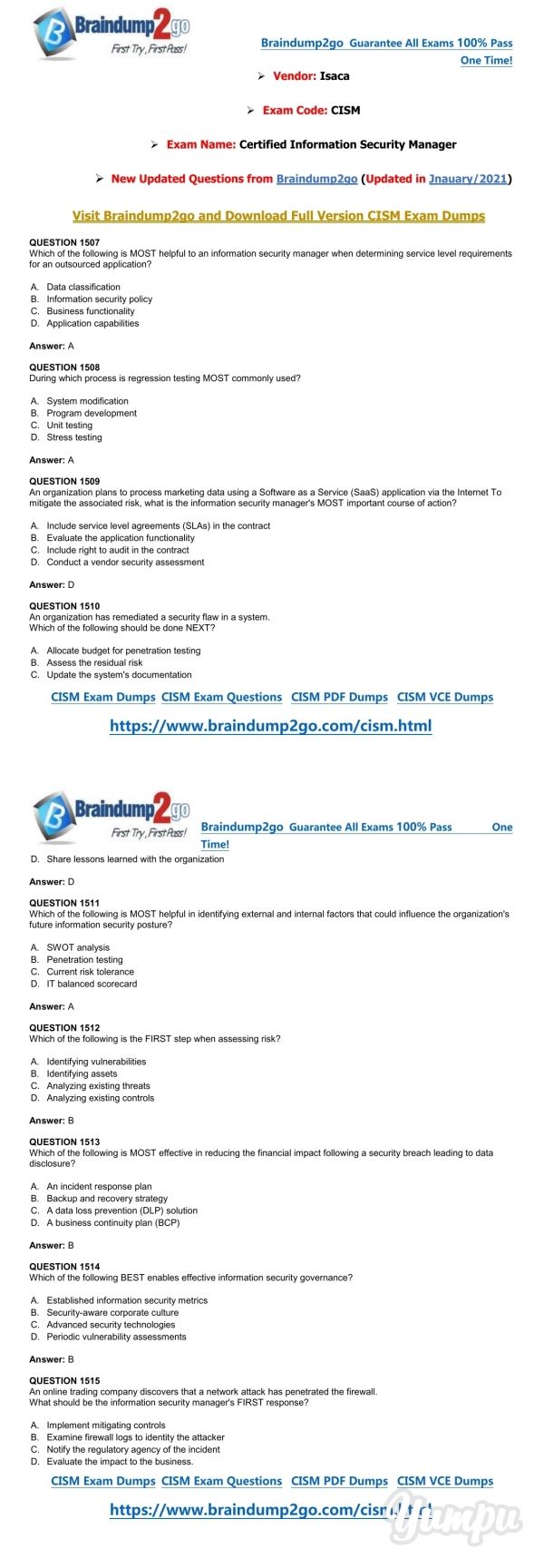 2024 CISM Online Praxisprüfung, CISM Buch & Certified Information Security Manager Examengine