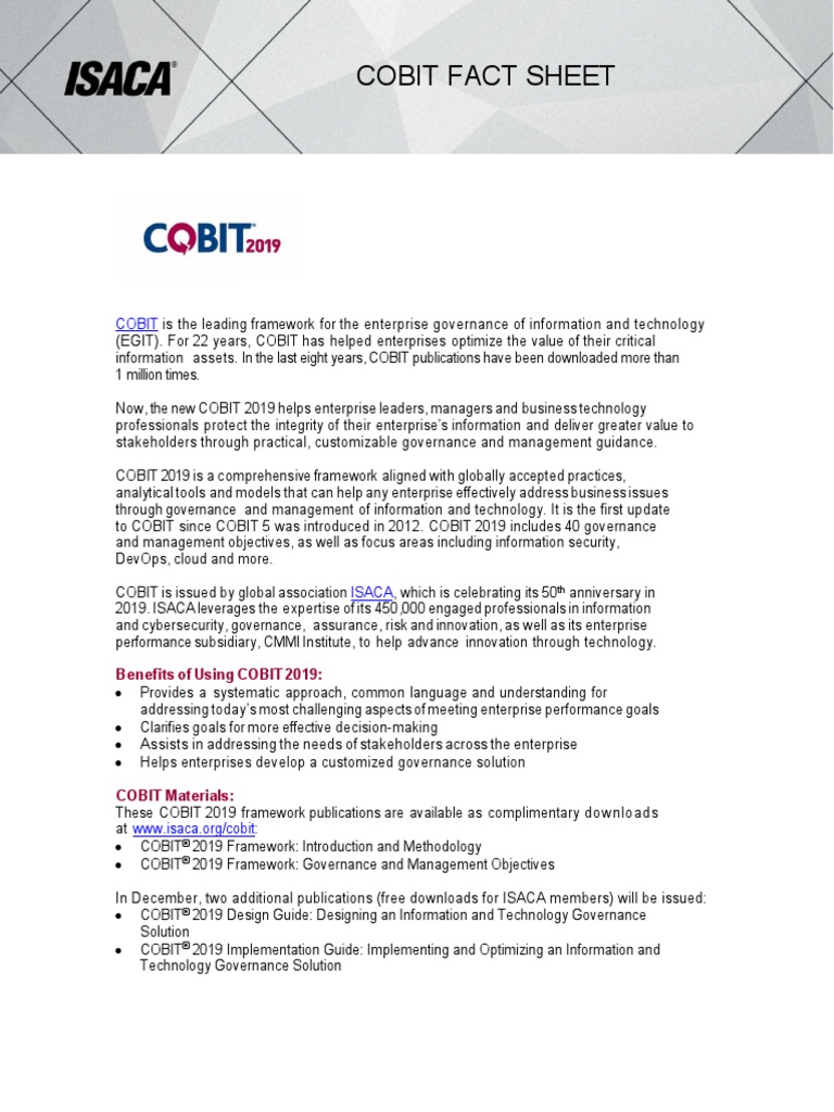 ISACA COBIT-2019 Demotesten & COBIT-2019 Ausbildungsressourcen