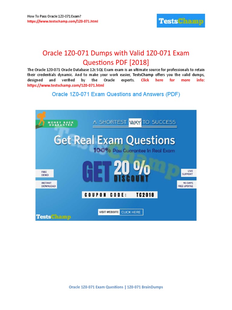 Oracle 1z1-071 Vorbereitung, 1z1-071 Prüfungsvorbereitung