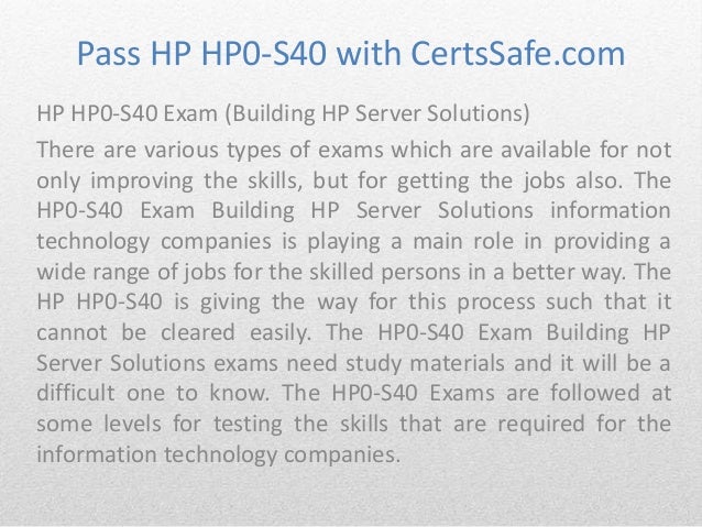 HPE0-S60 Fragen Und Antworten - HP HPE0-S60 Fragen Und Antworten
