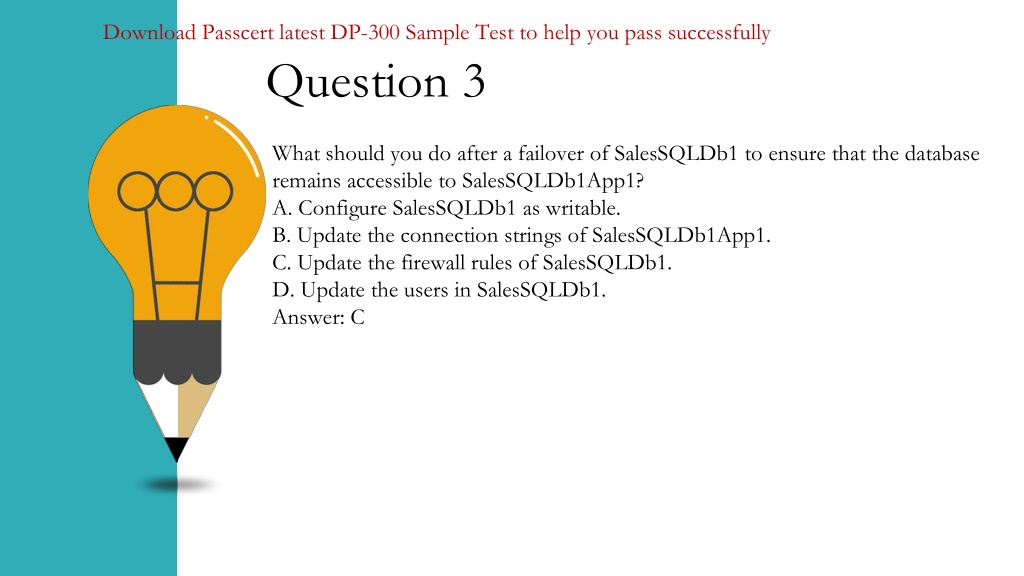 Microsoft DP-300 Ausbildungsressourcen, DP-300 Quizfragen Und Antworten