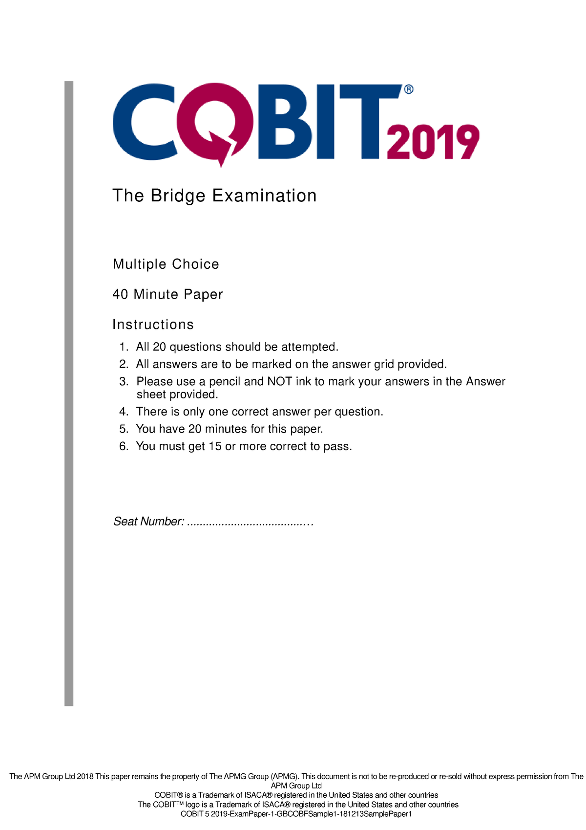 COBIT-2019 Exam - COBIT-2019 Prüfungsinformationen, COBIT 2019 Foundation Schulungsunterlagen