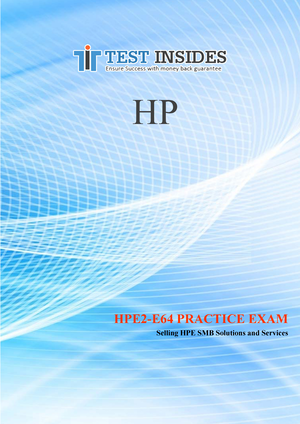 HP HPE0-V27 Schulungsunterlagen - HPE0-V27 Pruefungssimulationen