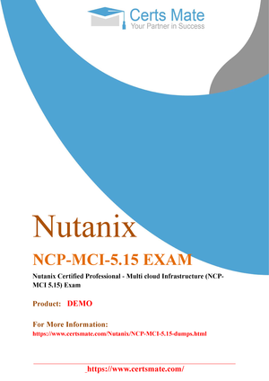 2024 NCP-MCA Fragen Beantworten - NCP-MCA Testking, Nutanix Certified Professional - Multicloud Automation (NCP-MCA) v6.5 Exam Prüfungsübungen