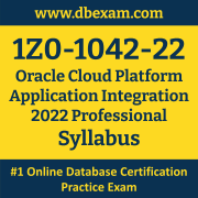 1z0-1042-22 Tests - 1z0-1042-22 Kostenlos Downloden, Oracle Cloud Platform Application Integration 2022 Professional Unterlage
