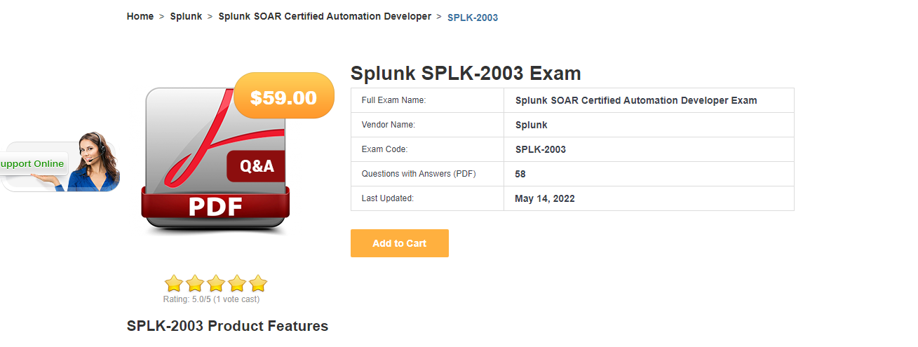 SPLK-2003 Testantworten, Splunk SPLK-2003 Prüfungsmaterialien