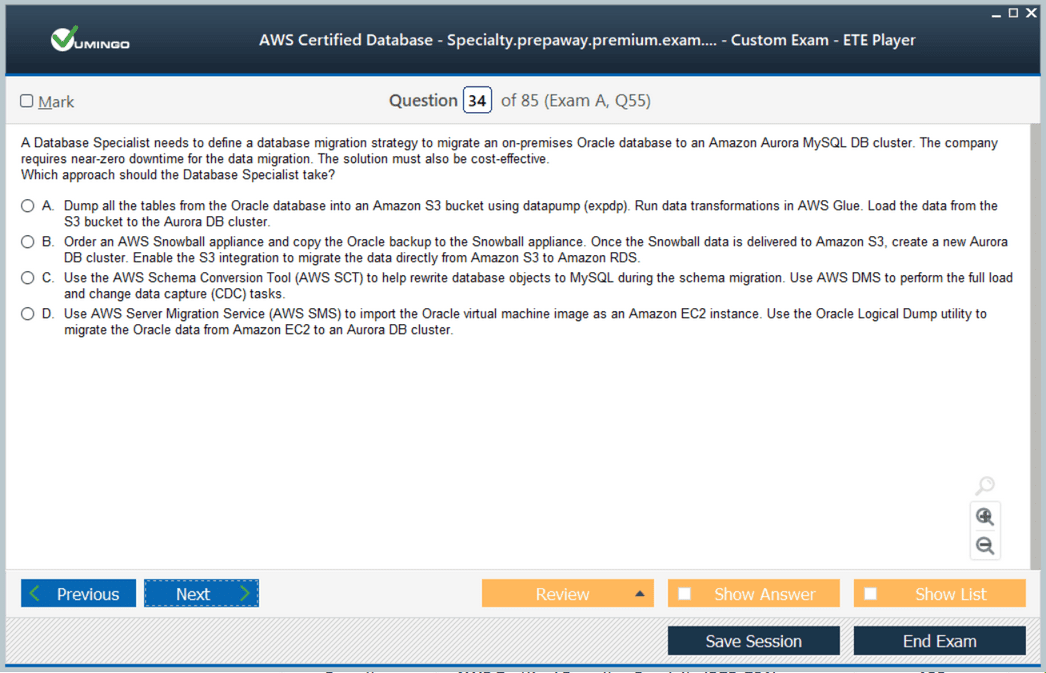 AWS-Certified-Database-Specialty Examsfragen & AWS-Certified-Database-Specialty Zertifizierungsprüfung - AWS Certified Database - Specialty (DBS-C01) Exam Pruefungssimulationen