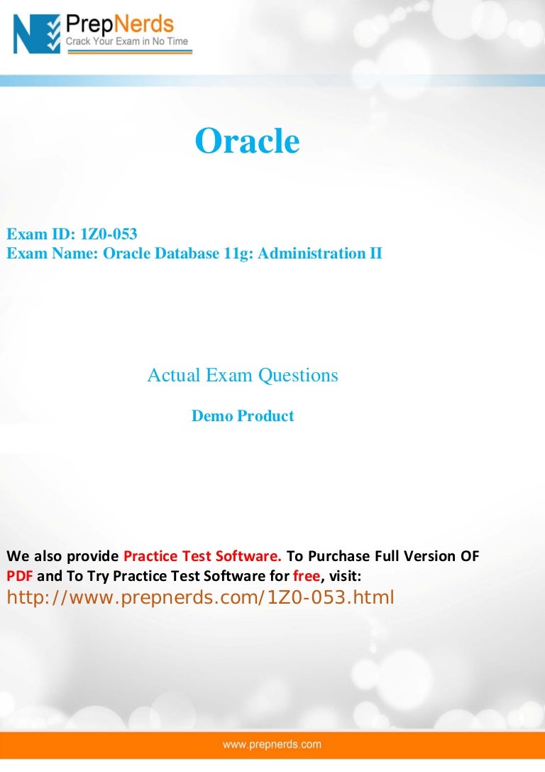 1Z0-083 Kostenlos Downloden - Oracle 1Z0-083 Deutsche, 1Z0-083 Tests