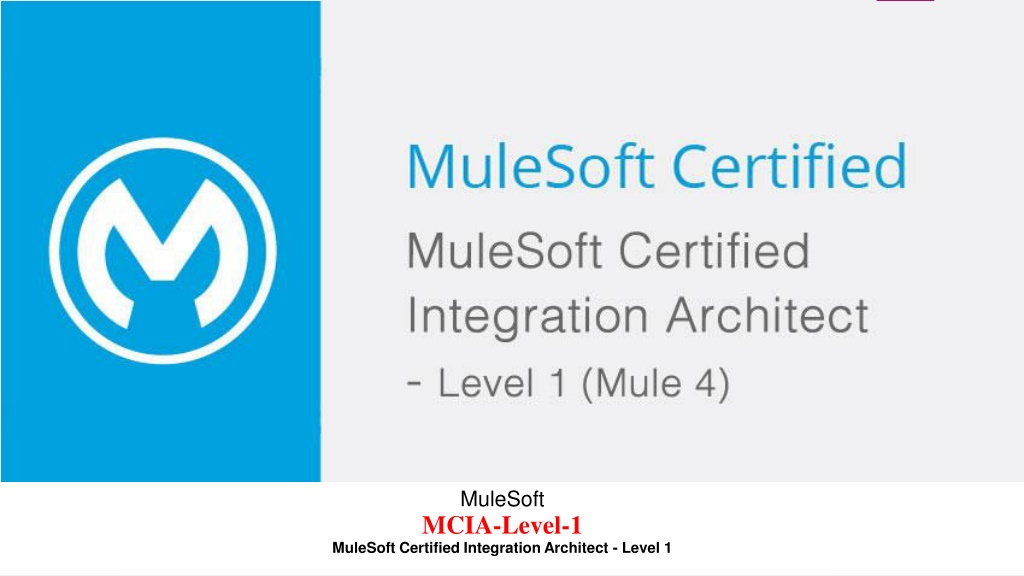 MuleSoft MCIA-Level-1 Examengine, MCIA-Level-1 Online Prüfung & MCIA-Level-1 Musterprüfungsfragen