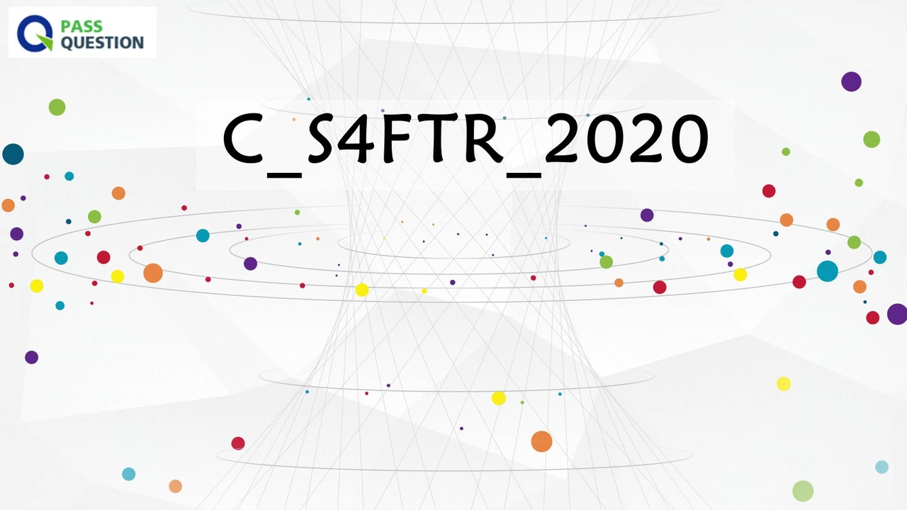 C-S4FTR-2021 Zertifizierungsprüfung, C-S4FTR-2021 Originale Fragen & C-S4FTR-2021 PDF