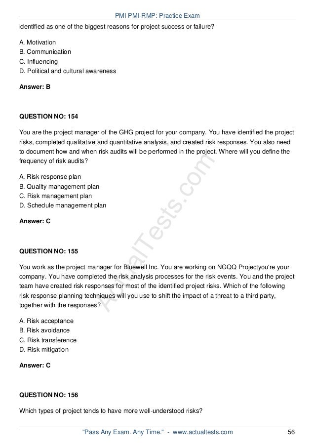 PMI-RMP Prüfungs & PMI-RMP Trainingsunterlagen - PMI-RMP Fragen Beantworten